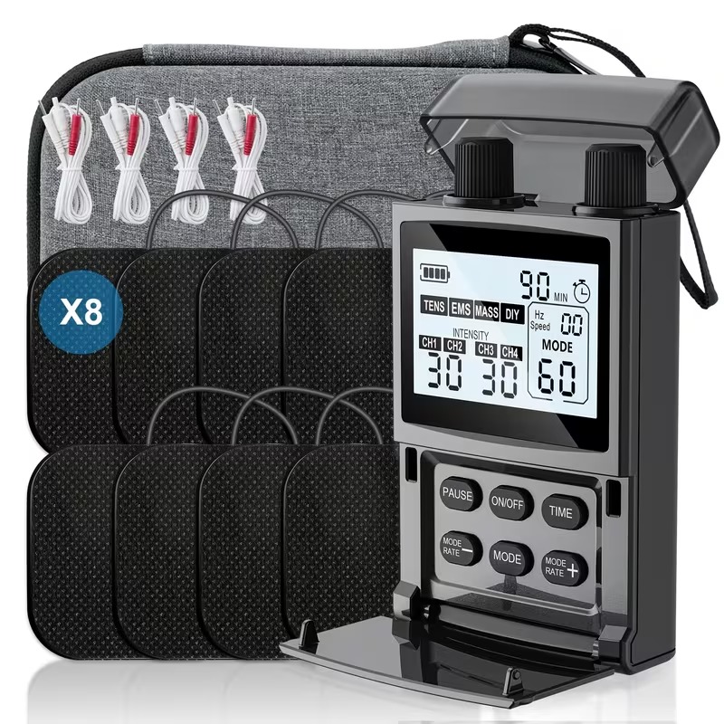 Rechargeable TENS and EMS Muscle Stimulation Device