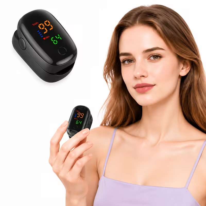 Fingertip Pulse Oximeter and Pulse Rate Monitoring